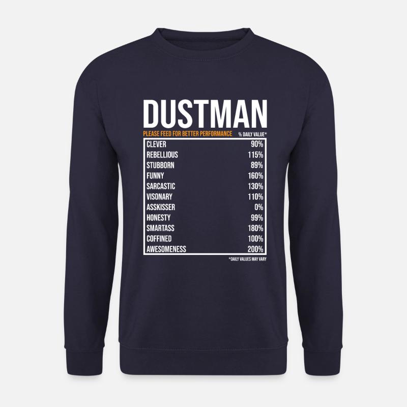 Müllmann Beruf Müllabfuhr Müllwerker - Unisex Pullover - Navy