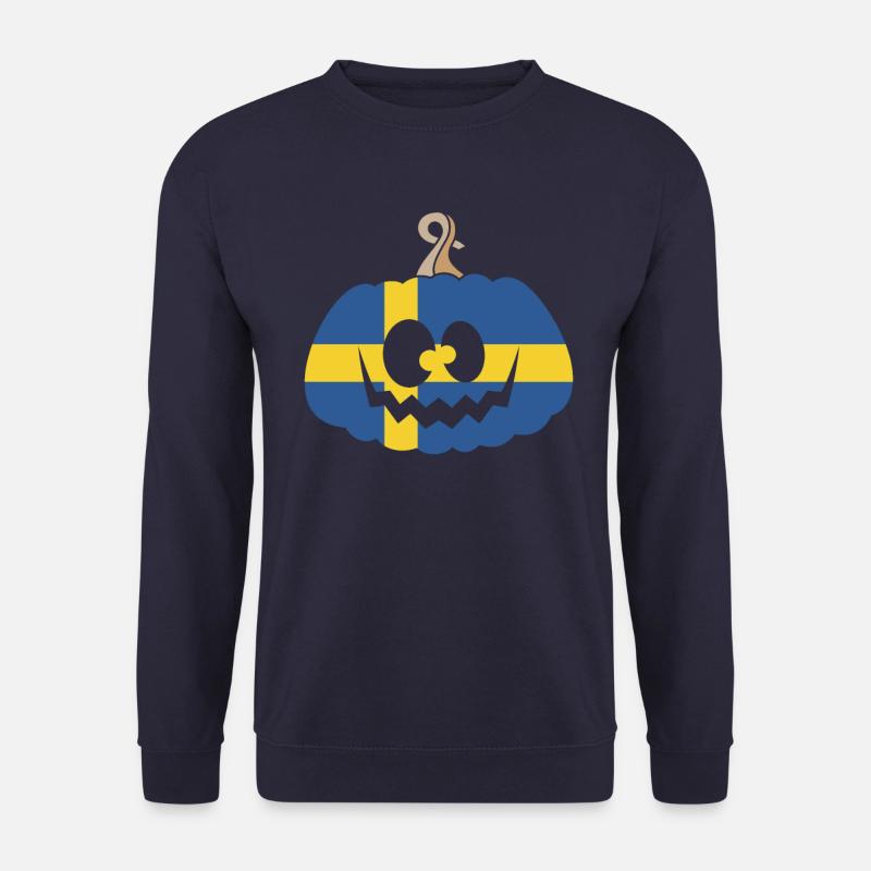 Ungarn Halloween Kürbis - Unisex Pullover - Navy