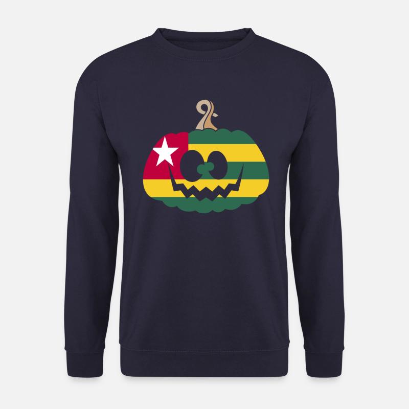 Hungary Halloween Pumpkin - Unisex Sweatshirt - navy