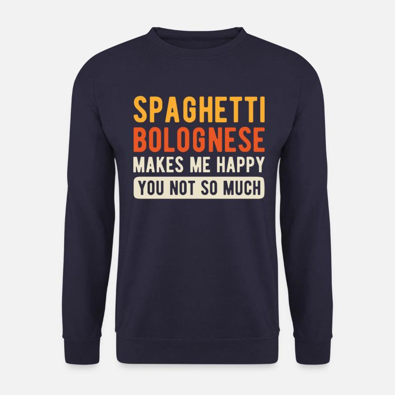 Spaghetti Bolognese - Unisex Pullover - Navy