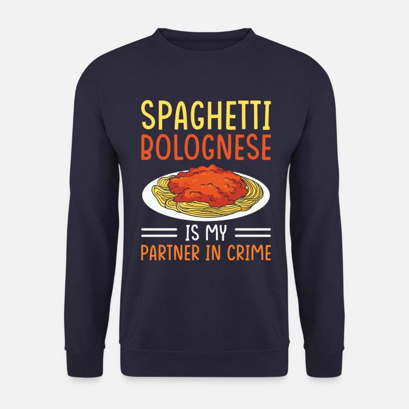 Spaghetti Bolognese - Unisex Pullover - Navy