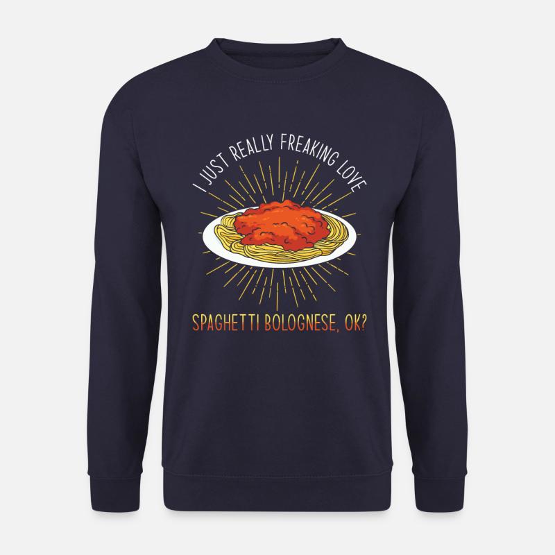 Spaghetti Bolognese - Unisex Pullover - Navy