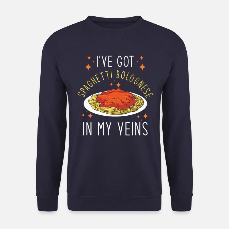 Spaghetti Bolognese - Unisex Pullover - Navy