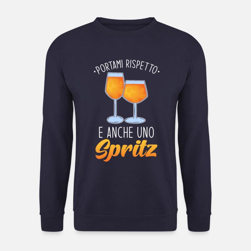 Spritz Cocktail Italien - Unisex Pullover - Navy
