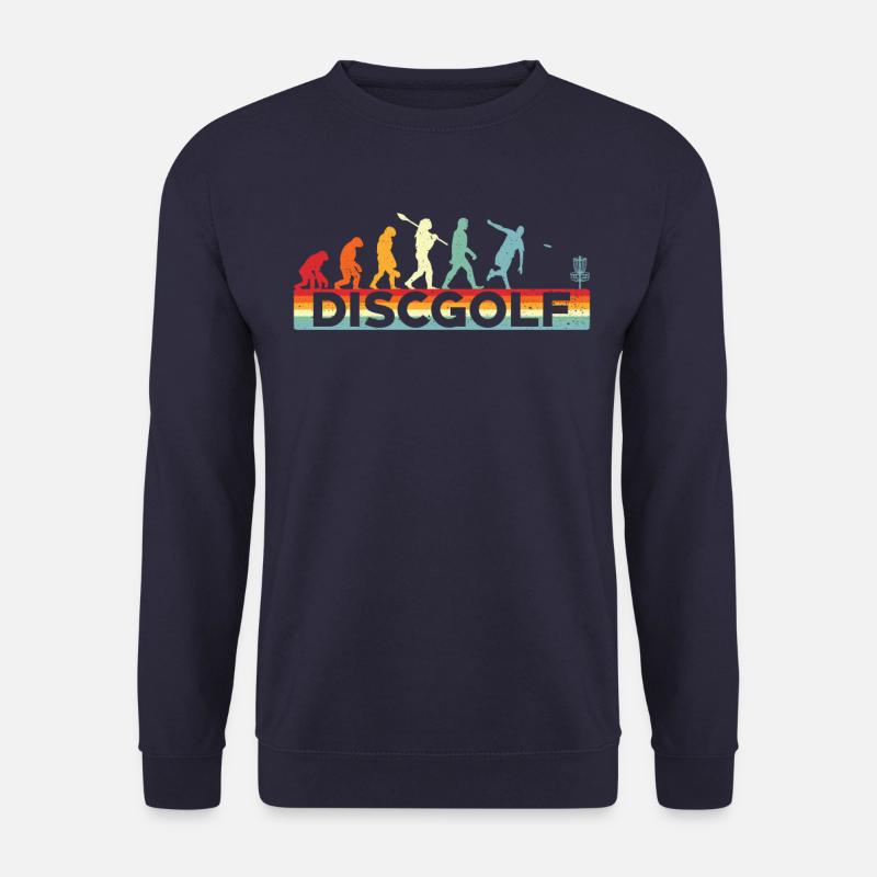 Disc Golf Evolution Disc Golf - Unisex Sweatshirt - navy