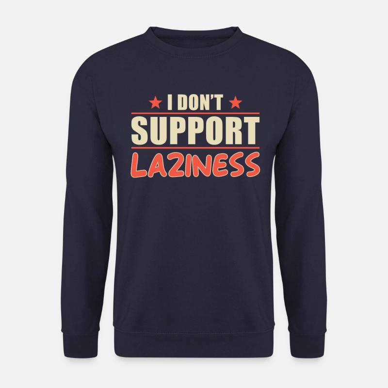 Hard work motivation saying - Unisex Sweatshirt - navy