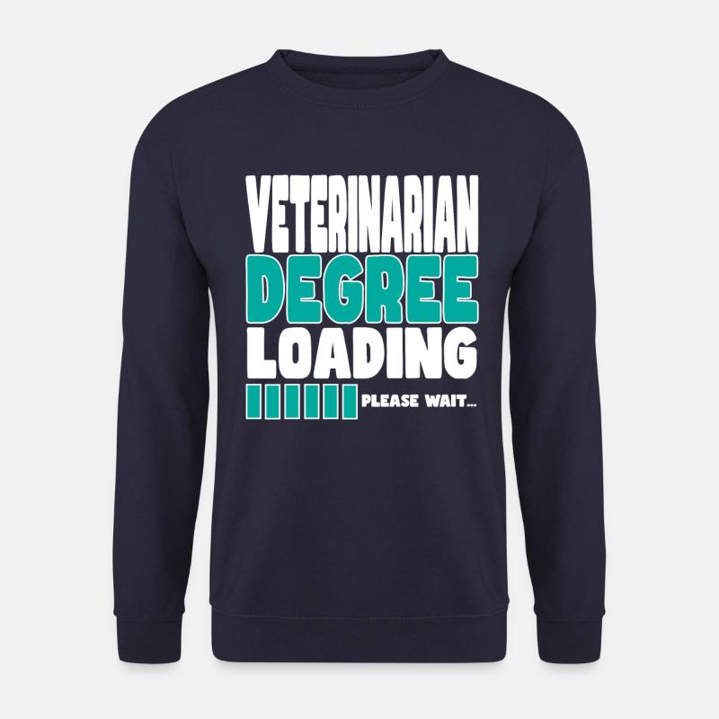 Tierarzt lädt Ausbildung - Unisex Pullover - Navy