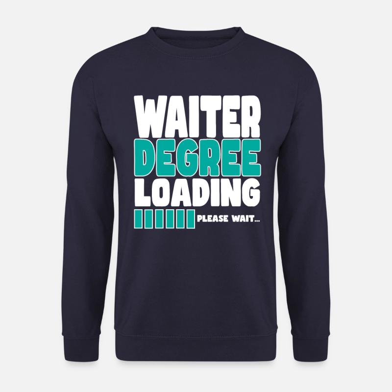 Kellner lädt Ausbildung - Unisex Pullover - Navy