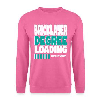 Maurer invite à la formation - Sweat-shirt Unisexe - rose - Devant
