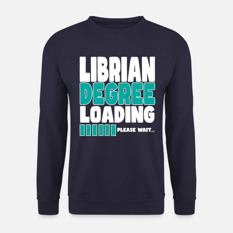 Librarian invites training - Unisex Sweatshirt - navy