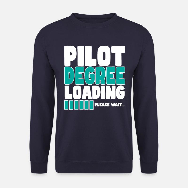 Pilot invites training - Unisex Sweatshirt - navy