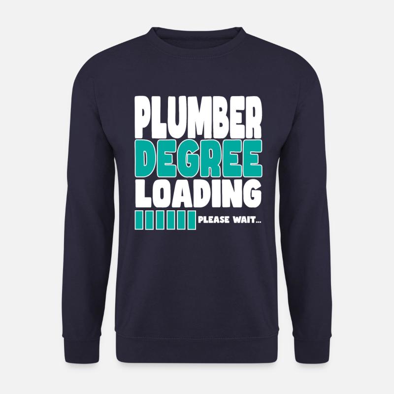 Plumber invites training - Unisex Sweatshirt - navy