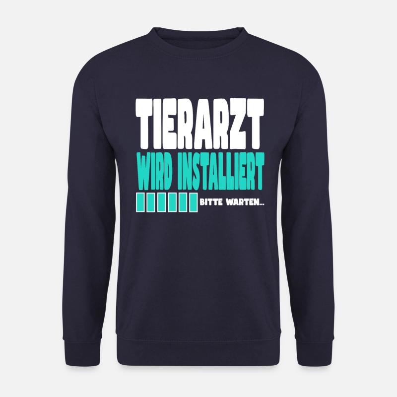 Tierarzt wird installiert - Unisex Pullover - Navy