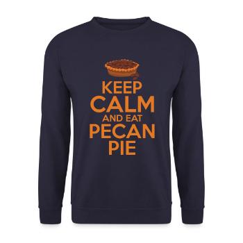 Pecan Cake Pecan Cake - Unisex Sweatshirt - navy - Front - Alina (178cm) & Michal (187cm)
