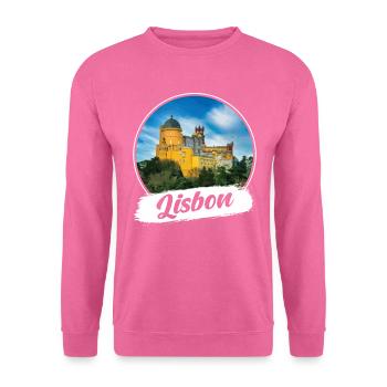 Lissabon Souvenir - Unisex Pullover - Pink - Vorne