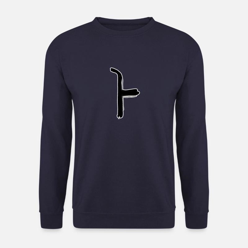 Korean letter A - Unisex Sweatshirt - navy