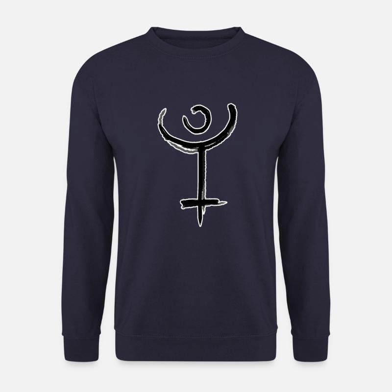 Symbole d’astrologie de Pluton - Sweat-shirt Unisexe - marine