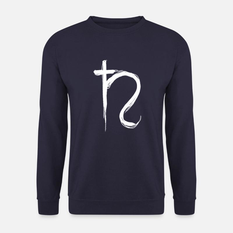Symbole d’astrologie de Saturne - Sweat-shirt Unisexe - marine