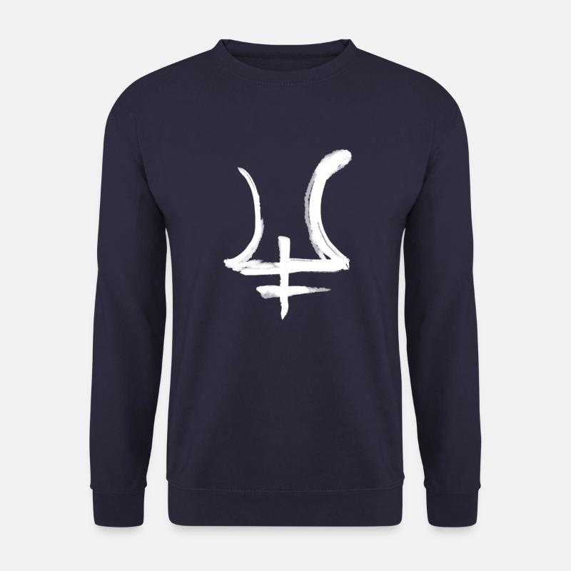 Symbole d’astrologie de Neptune - Sweat-shirt Unisexe - marine
