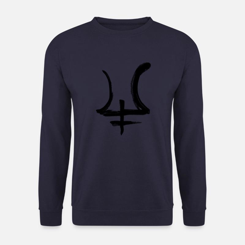 Symbole d’astrologie de Neptune - Sweat-shirt Unisexe - marine