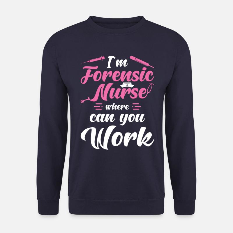 Forensische Krankenschwester - Unisex Pullover - Navy
