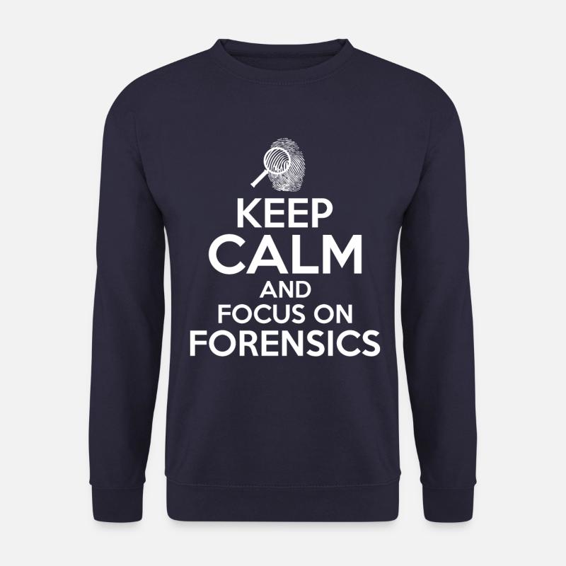 Forensiker Forensische Wissenschaft - Unisex Pullover - Navy