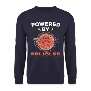 Frijoles - Sweat-shirt Unisexe - marine - Devant - Alina (178cm) & Michal (187cm)