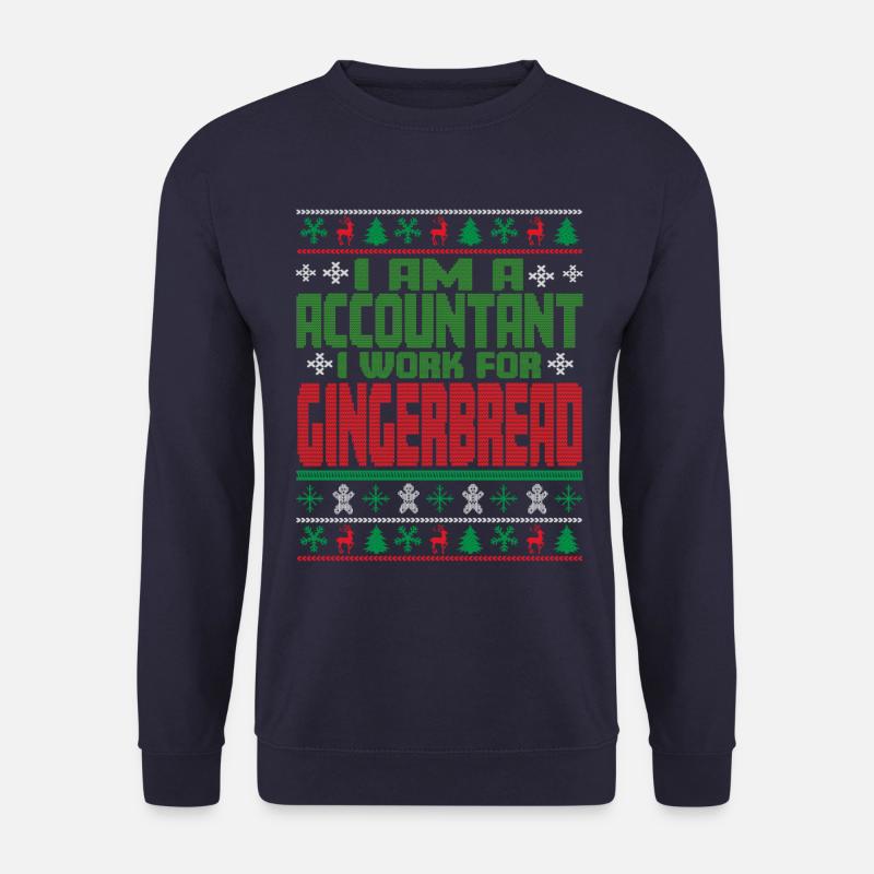 Dire de Noël comptable - Sweat-shirt Unisexe - marine