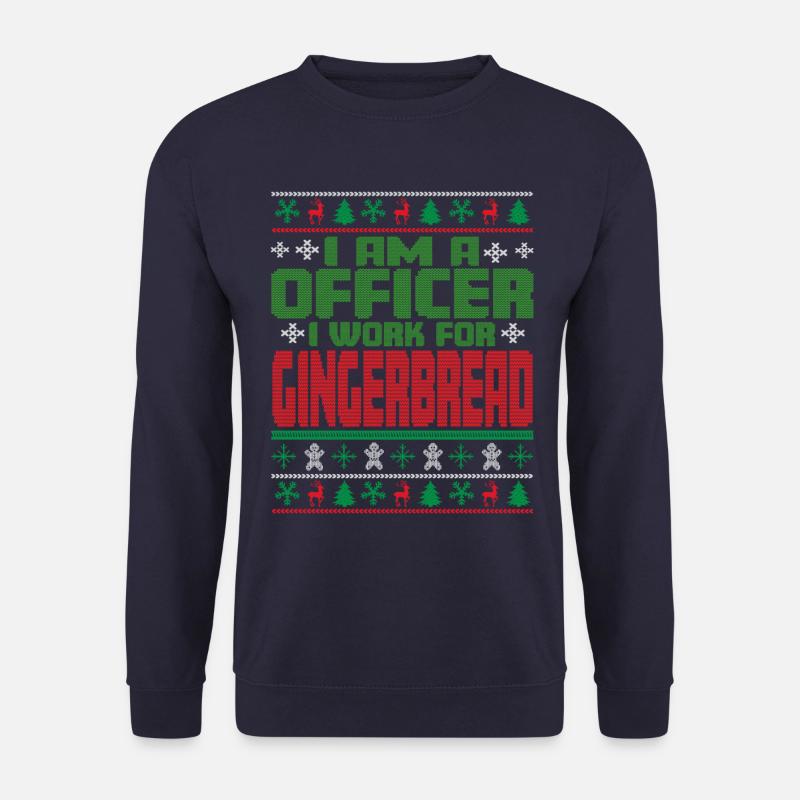 Offizier Weihnachten Spruch - Unisex Pullover - Navy