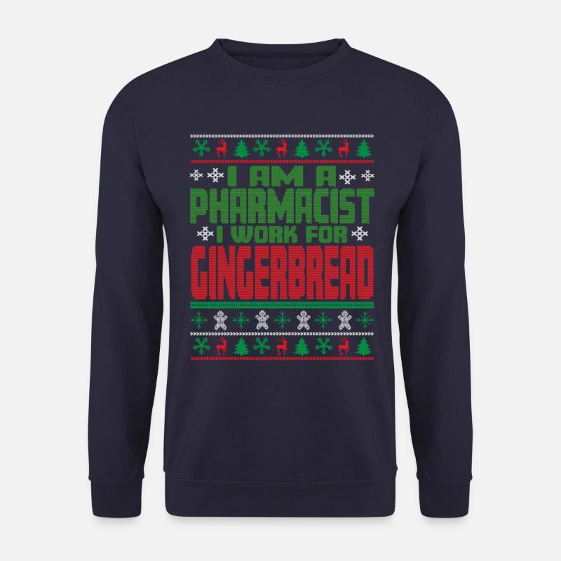 Apotheker Weihnachten Spruch - Unisex Pullover - Navy