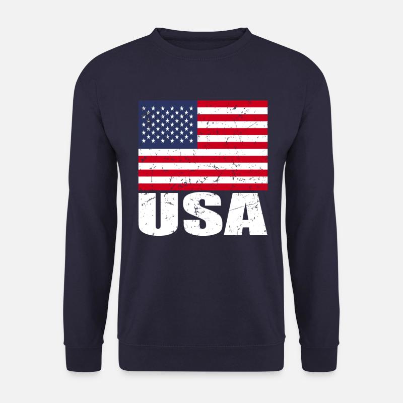 Drapeau de cerf - Sweat-shirt Unisexe - marine