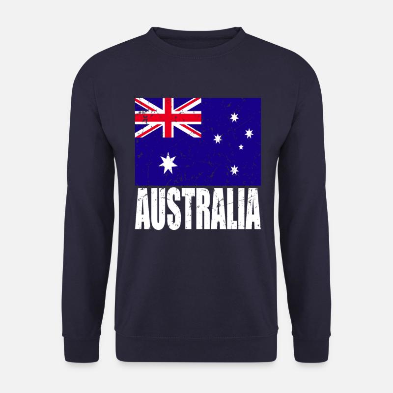 Drapeau de l’Australie - Sweat-shirt Unisexe - marine