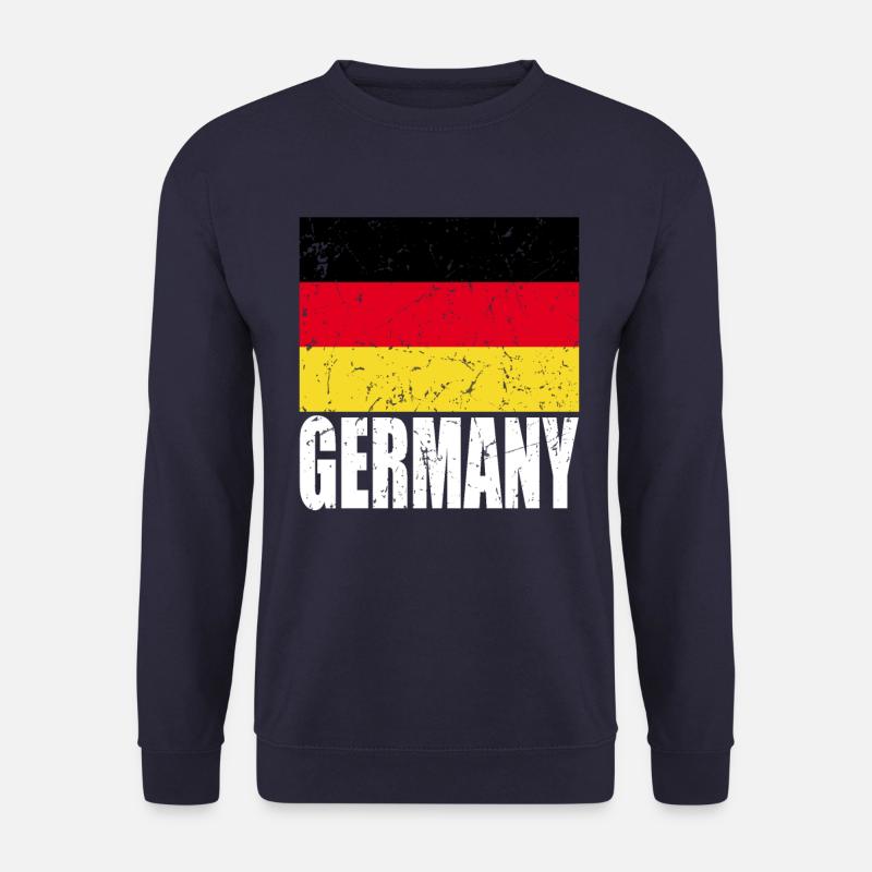 Germany Flag - Unisex Sweatshirt - navy