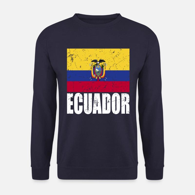 Drapeau de l’Équateur - Sweat-shirt Unisexe - marine