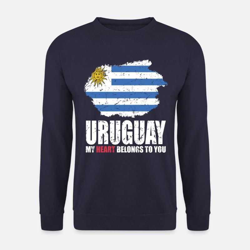 Drapeau de l’Uruguay - Sweat-shirt Unisexe - marine
