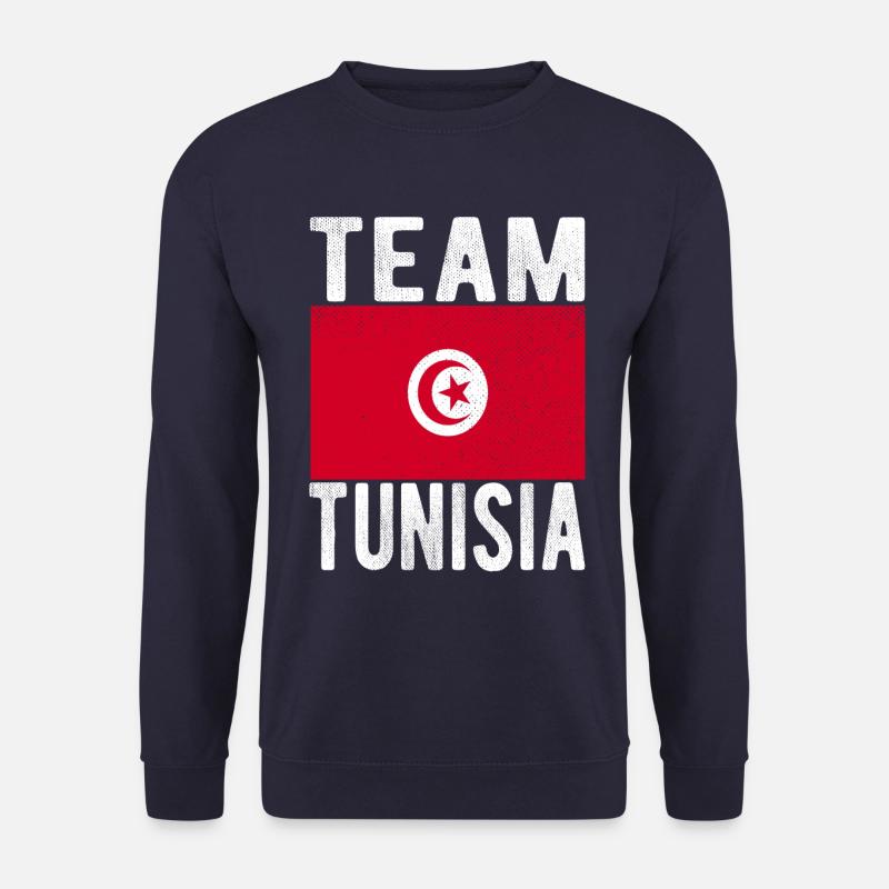 Drapeau de la Tunisie - Sweat-shirt Unisexe - marine