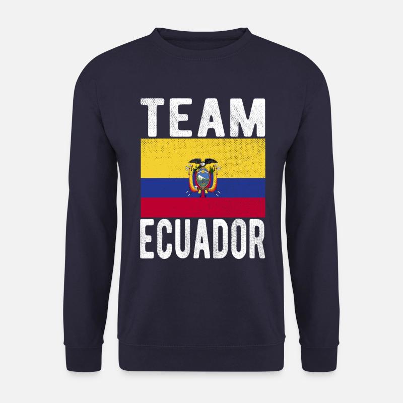 Ecuador Flag - Unisex Sweatshirt - navy