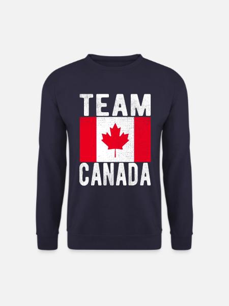 Drapeau du Canada - Sweat-shirt Unisexe - marine