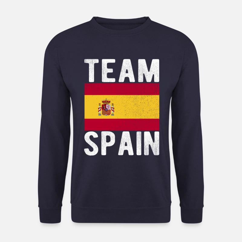 Spanien Fahne - Unisex Pullover - Navy