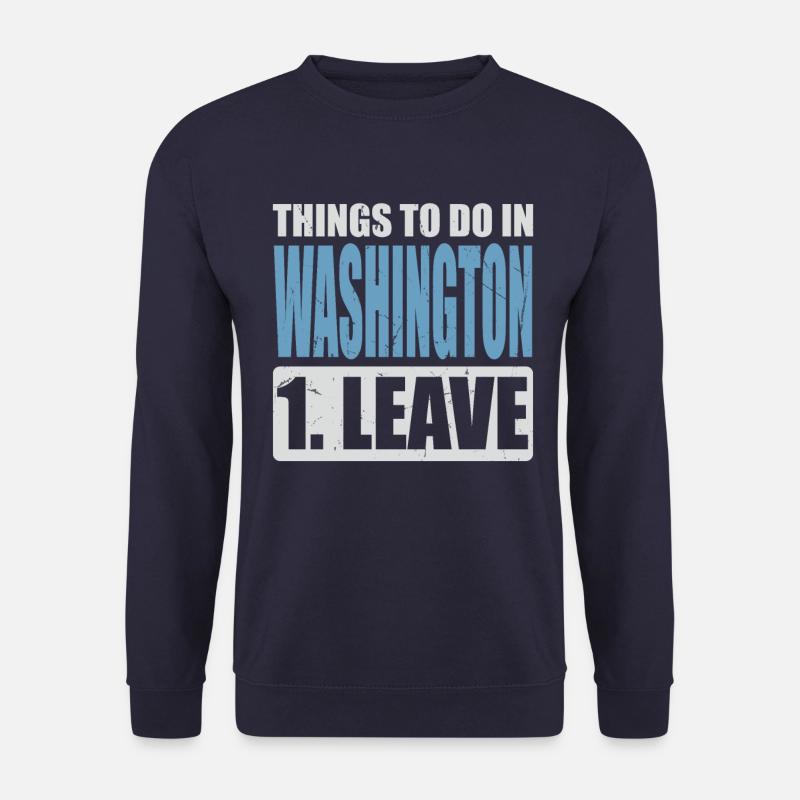 Washington Meme - Unisex Sweatshirt - navy