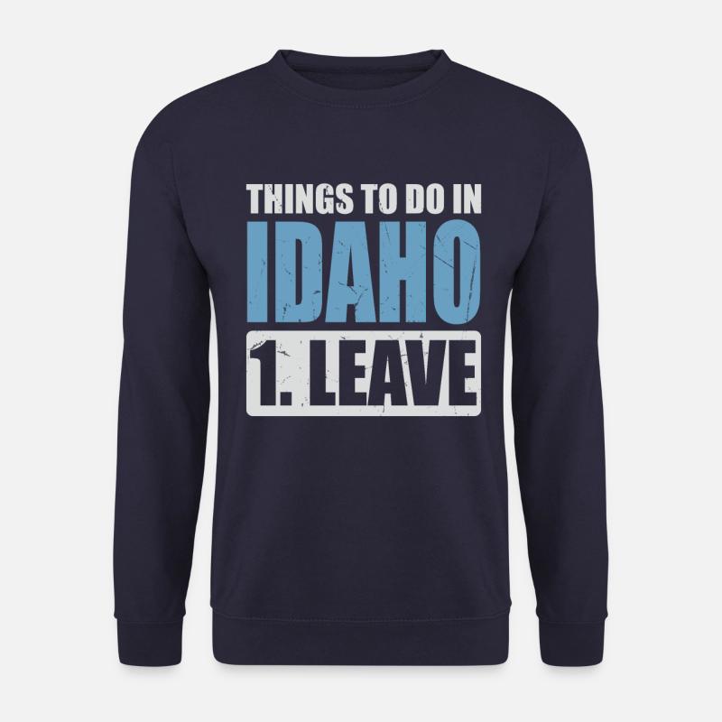 Idaho Meme - Unisex Pullover - Navy