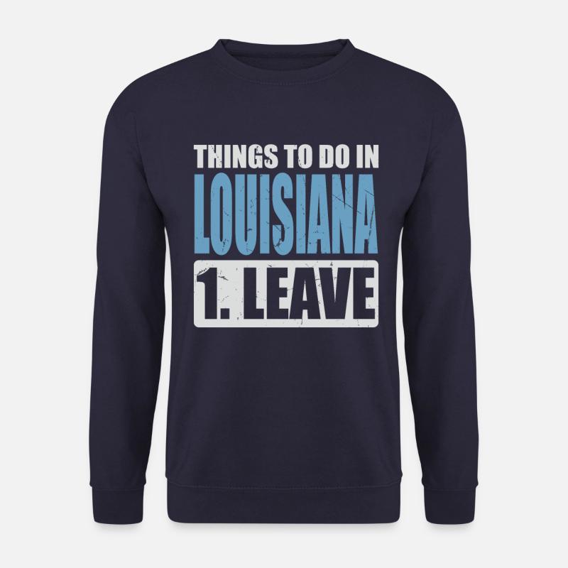 Louisiana Meme - Unisex Pullover - Navy