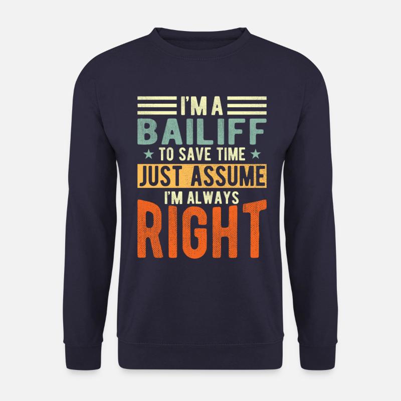 Gerichtsvollzieher - Unisex Pullover - Navy