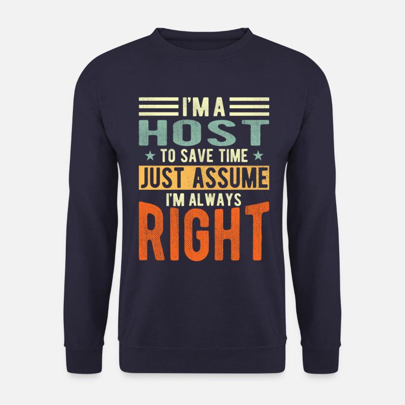 Gastgeber - Unisex Pullover - Navy