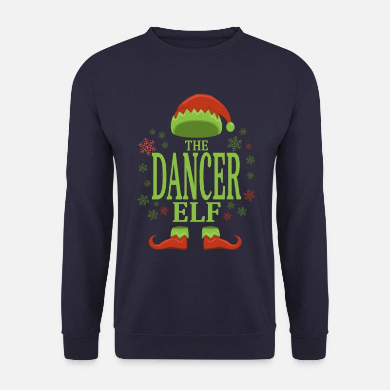 Dancer Christmas Elf - Unisex Sweatshirt - navy