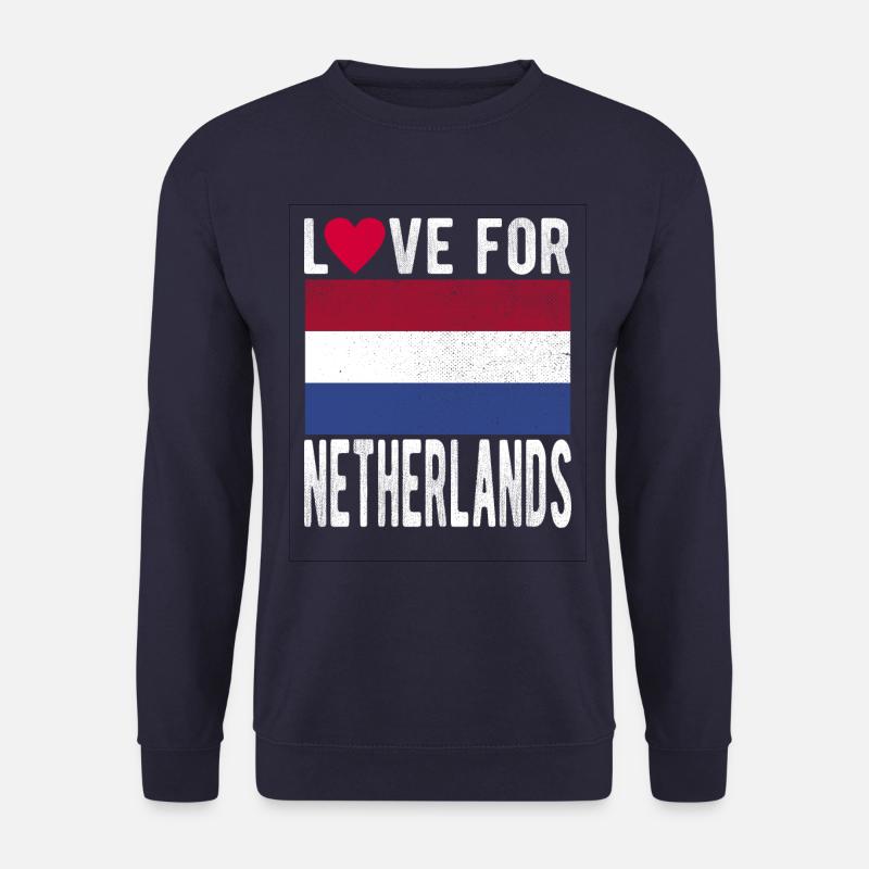 Drapeau des Pays-Bas - Sweat-shirt Unisexe - marine