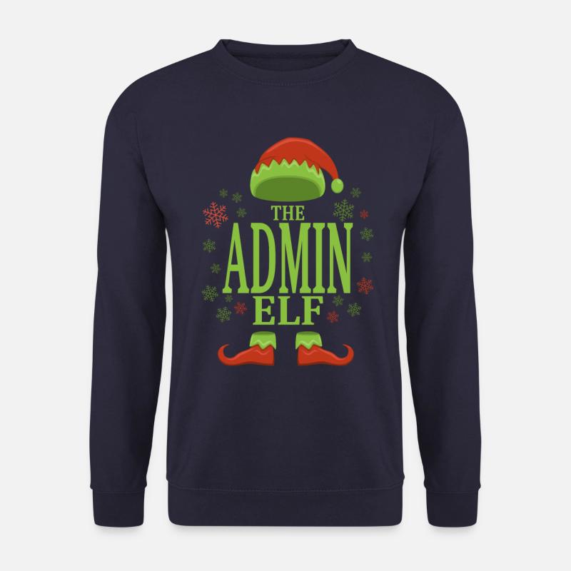Admin Weihnachtself - Unisex Pullover - Navy