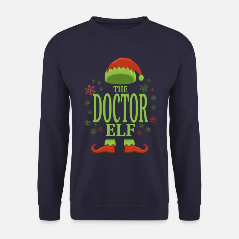 Doktor Weihnachtself - Unisex Pullover - Navy