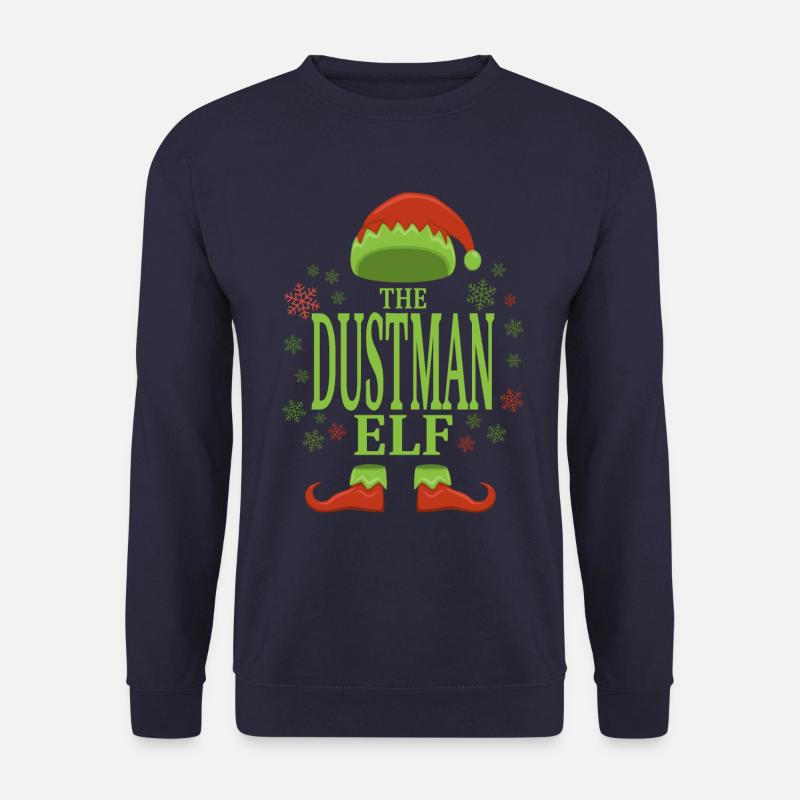 Müllmann Weihnachtself - Unisex Pullover - Navy