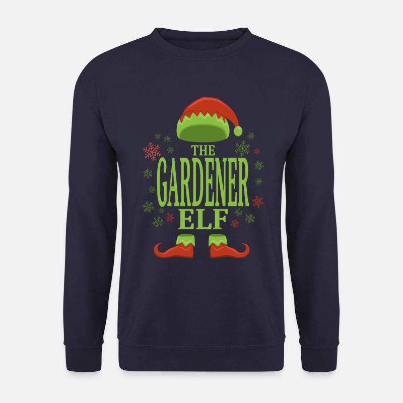 Gärtner Weihnachtself - Unisex Pullover - Navy